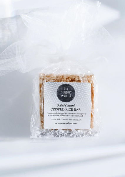 Salted Caramel & Brown Butter Rice Krispie Bars