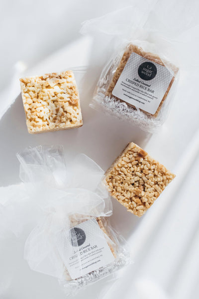 Salted Caramel & Brown Butter Rice Krispie Bars