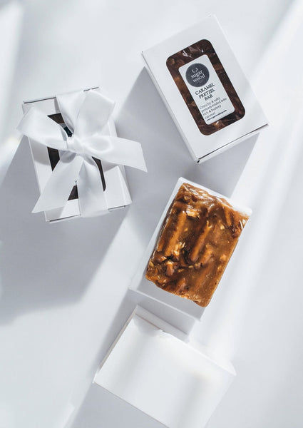 Caramel Pretzel Bar
