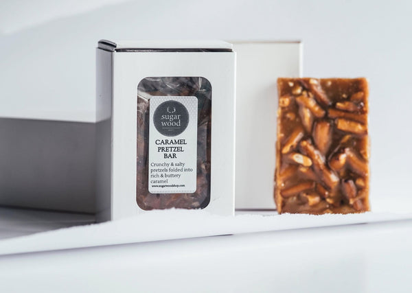 Caramel Pretzel Bar