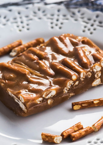 Caramel Pretzel Bar