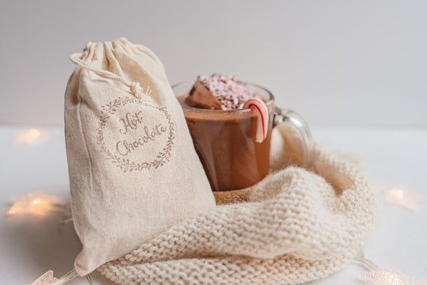 Peppermint Marshmallows & Hot Chocolate Gift Set